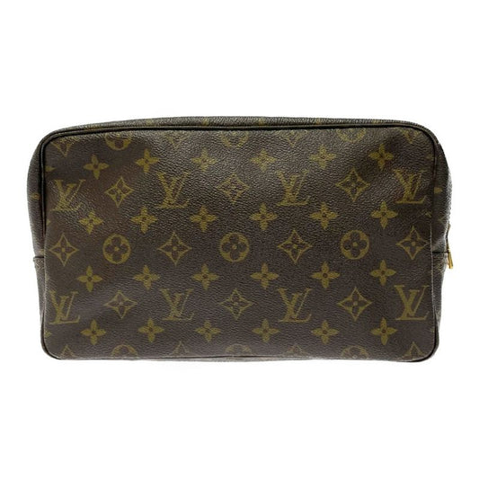 Louis Vuitton M47522 Monogram PVC Trousse Toilette 28 Brown 314846 Second Bag