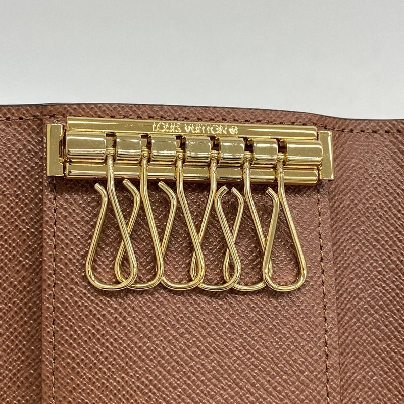 Louis Vuitton Key Case Monogram Multicles 6 M62630 Brown Men Women Unisex