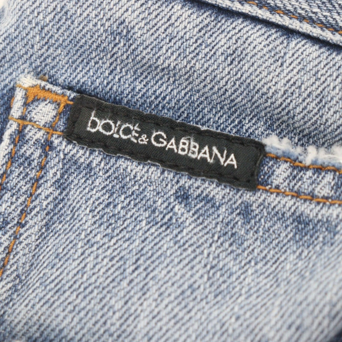 Dolce & Gabbana Loose Cotton Black Tag Pants — view 8