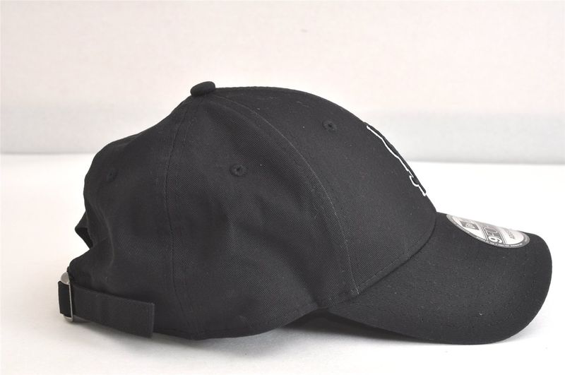 Saint Laurent Nieuw Ella Vintage Cap Canvas Black 2751n