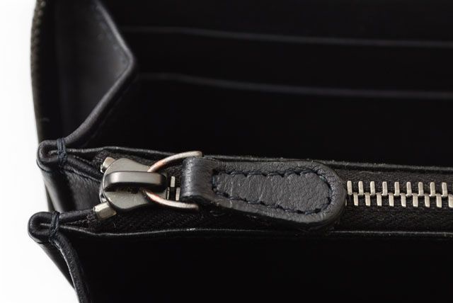 Bottega Veneta Wallet Bottega Veneta Long Wallet With Round Zipper Navy Multi