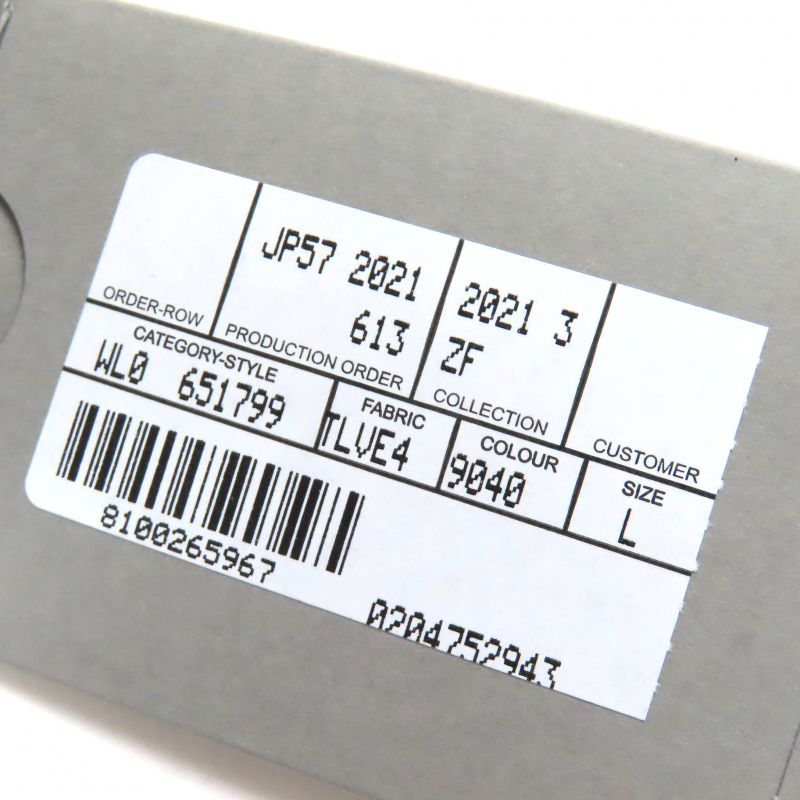 Balenciaga 21AW 651799 100% Cotton Lgbtq Logo Rainbow Embroidery Oversized