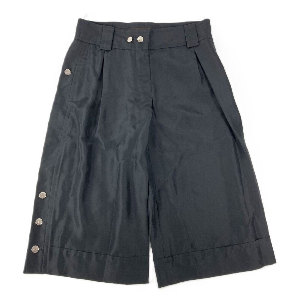 Louis Vuitton Pants Logo Silk Black