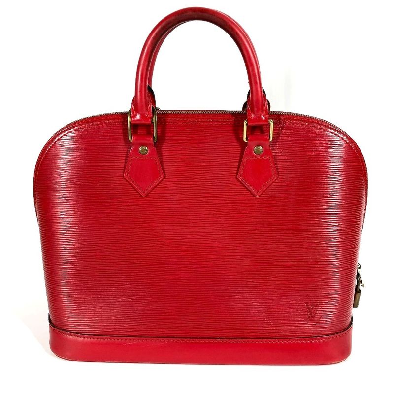 Louis Vuitton Handbag Alma M52147 Epi Leather Castilian Red