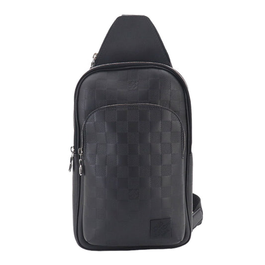 Louis Vuitton Damier Infini Avenue Sling Bag Black