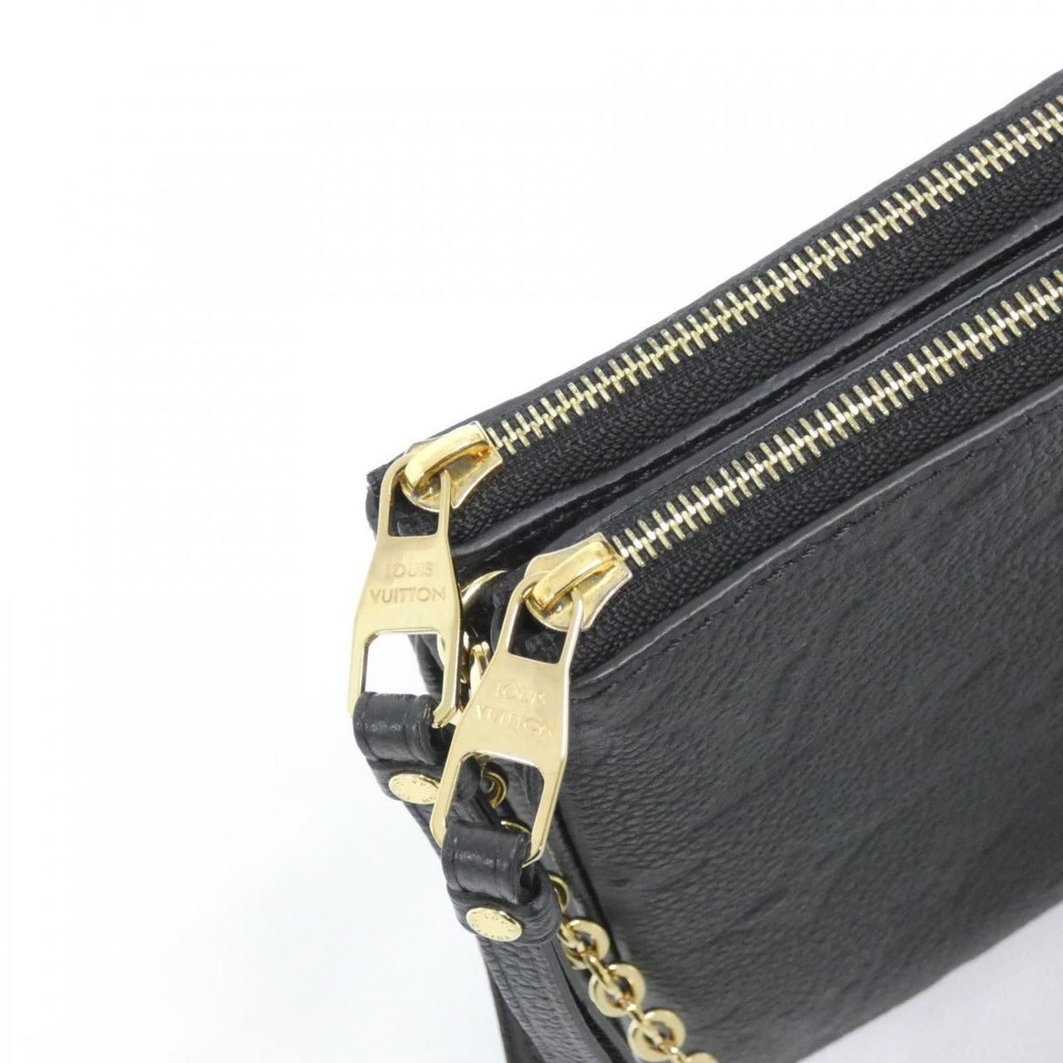 Louis Vuitton Monogram Empreinte Pochette Double Zip Shoulder Bag — view 5
