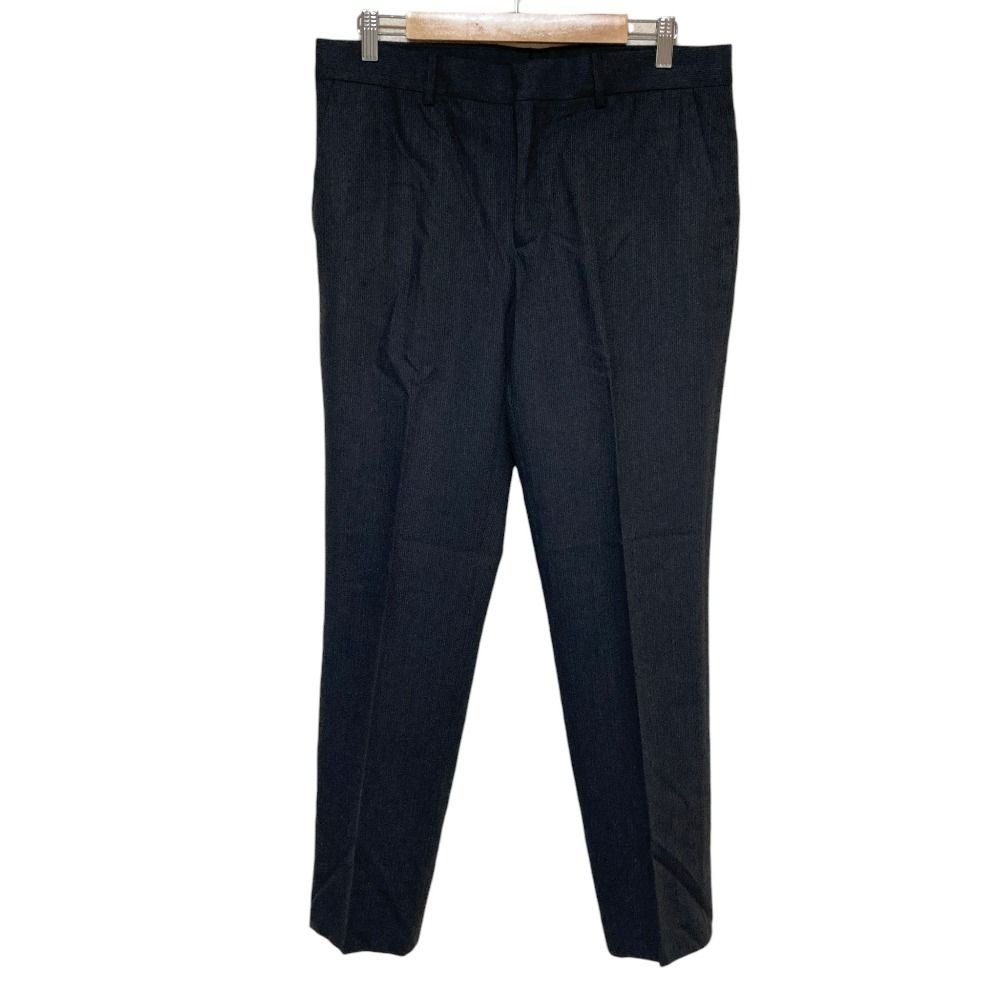 Hermes Herringbone Trousers Pants 42 Black