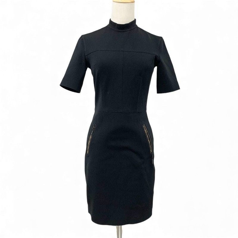 Louis Vuitton Dress Black Monogram High