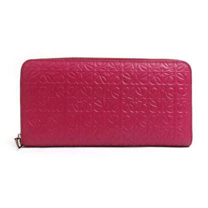 Loewe Round Zipper Long Wallet Anagram