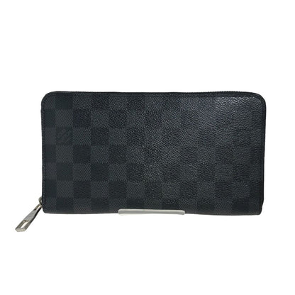 Louis Vuitton Damier Graphite Round Zipper Zippy Organizer Long Wallet