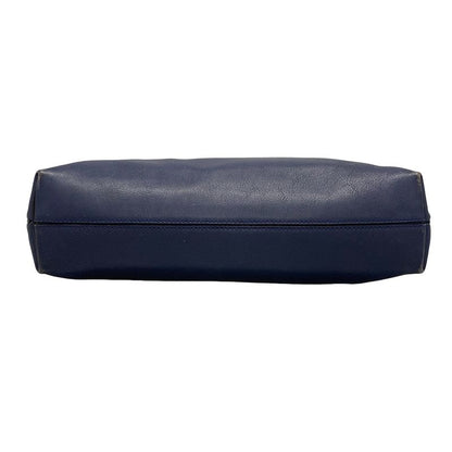 Loewe Shoulder Bag Flamenco Hobo Navy Leather