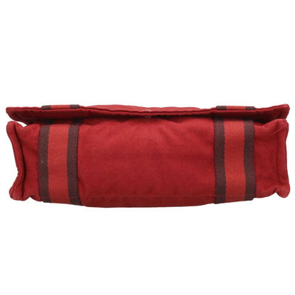 Hermes Fourre Tout Bassus PM Canvas Shoulder Bag Women PM