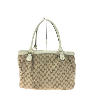 Gucci Women's Bag Sookie Shoulder Tote Interlocking G GG Canvas 296835 Beige