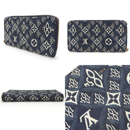 Louis Vuitton Round Zipper Long Wallet Zippig Wallet Monogram Jacquard Since