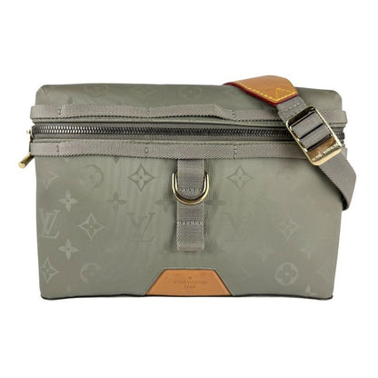 Louis Vuitton Shoulder Bag Monogram Titanium Messenger PM
