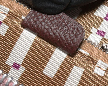 Hermes Coin Case Azap Compact Silk Quin Epson Rouge Serie Silver Hardware