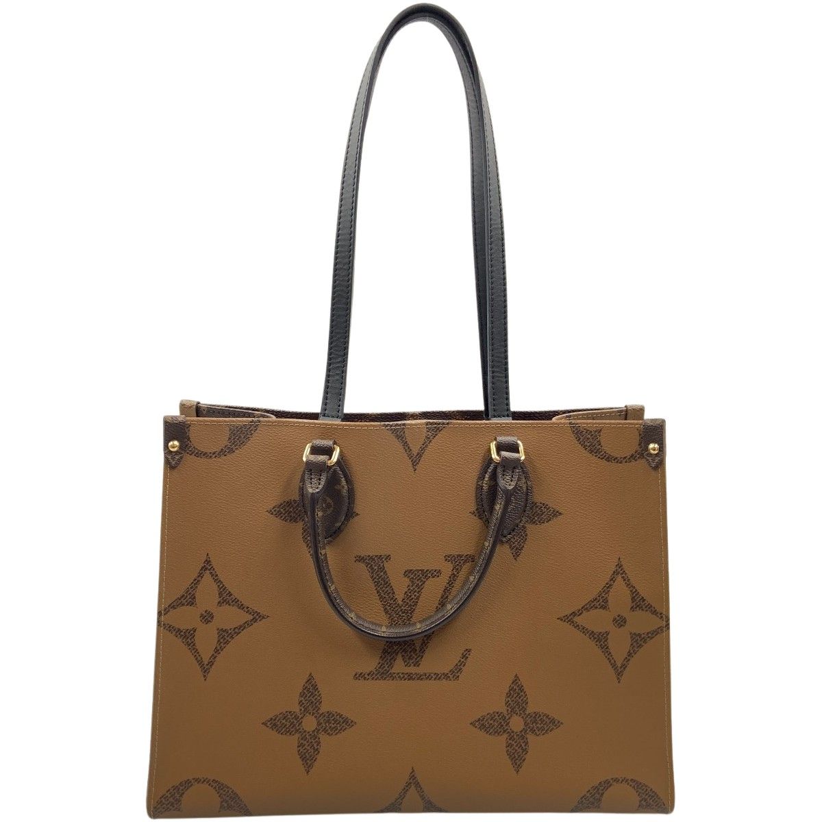 Louis Vuitton Monogram Giant on the Go MM Women's 2way Bag M45321 Brown