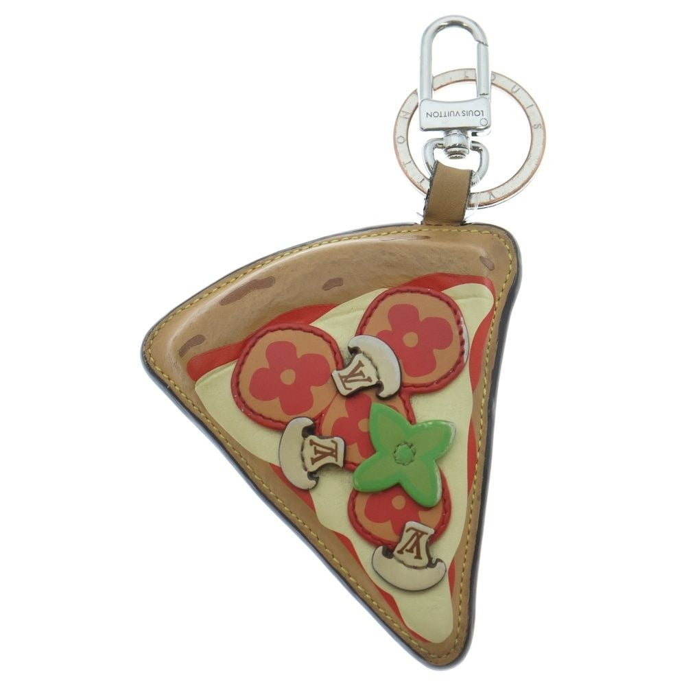 Louis Vuitton Pizza Monogram Key Holder Brown