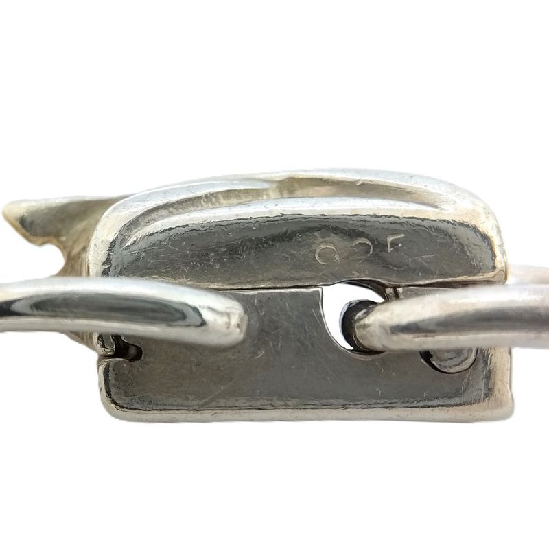 Tiffany & Co Tiffany & Co Cross Link Bracelet Sv925 151g 18K Yellow Gold Silver