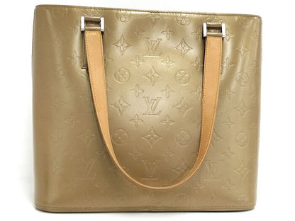 Louis Vuitton Stockton Tote Bag Monogram Matte Ambre M55117