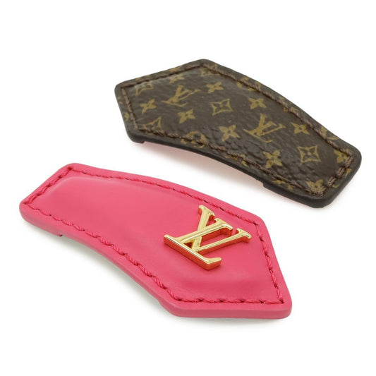 Louis Vuitton Set 2 Barrette LV Backstage Mini Hairpin Hair Set of 2 Takashi