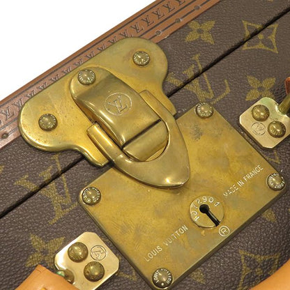 Louis Vuitton Trunk Bisten 55 Monogram Canvas Monogram Gold Hardware Brown