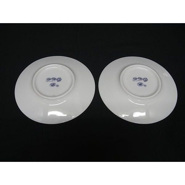 Hermes Chaine D'ancre Cup & Saucer Tableware Pair Set of 2 White Blue — view 3