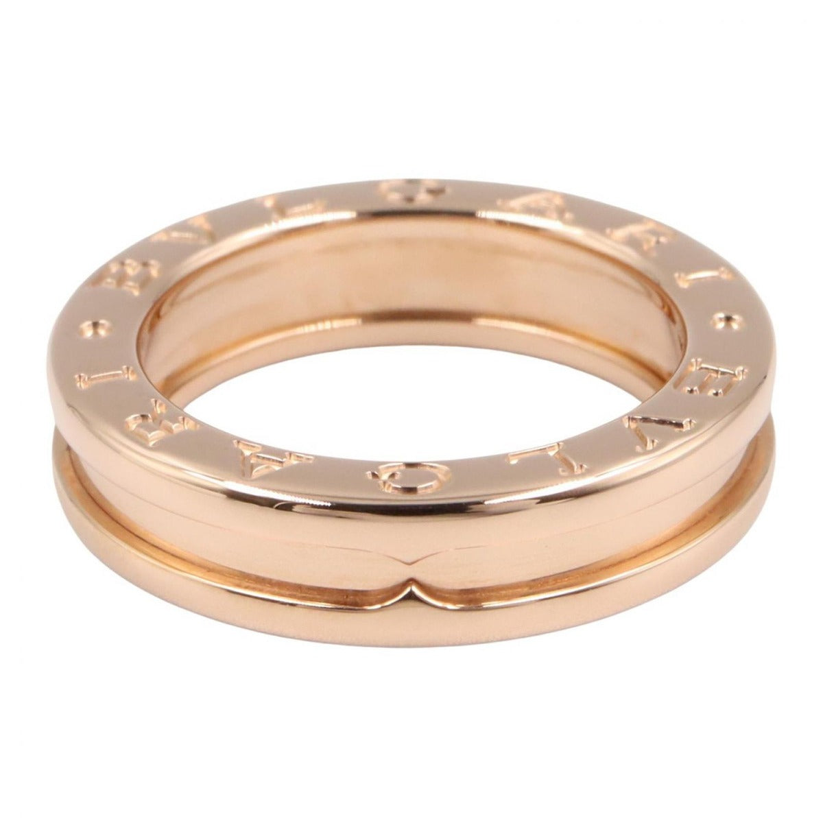 Bvlgari Ring B-zero One Band 18k Pink Gold — view 2