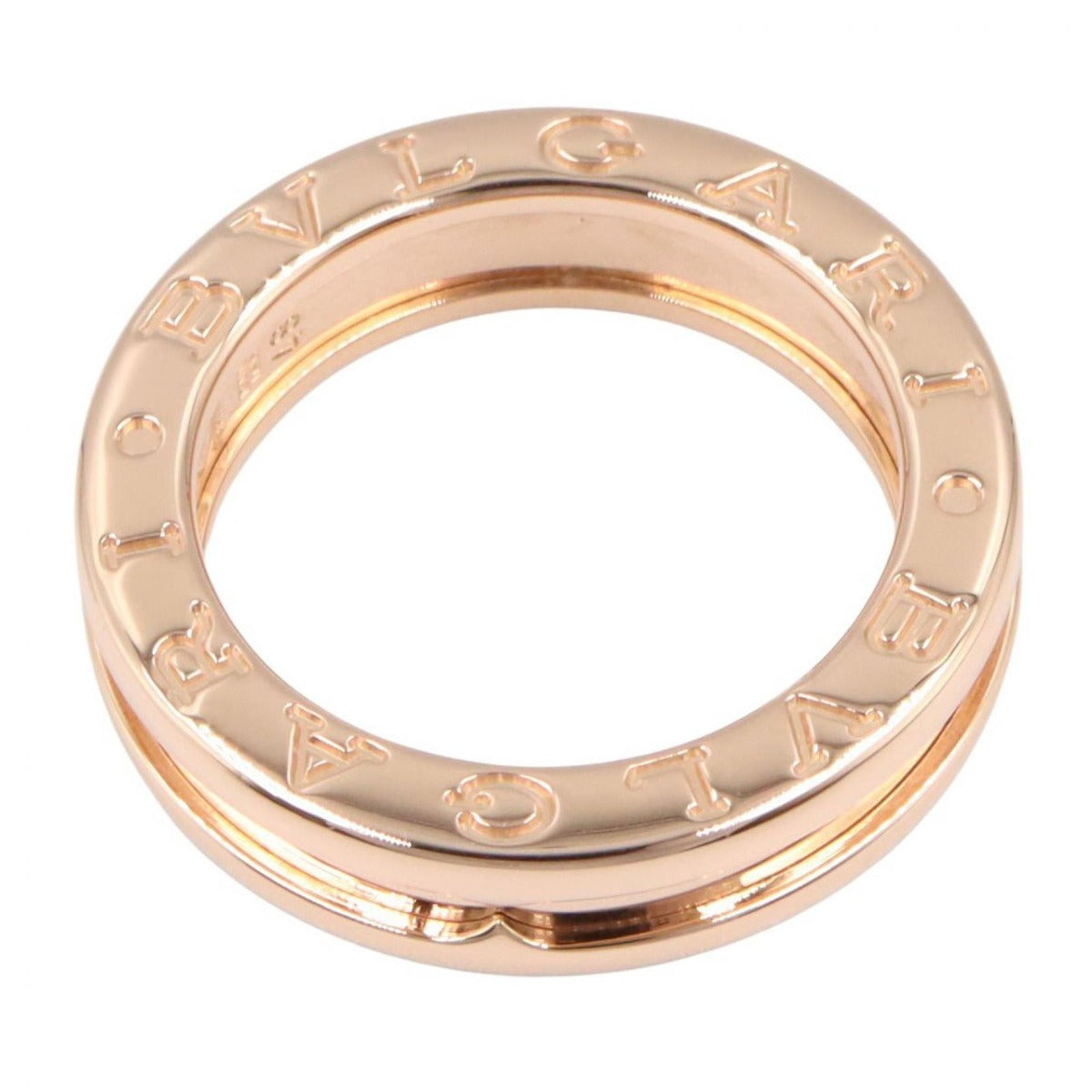 Bvlgari Ring B-zero One Band 18k Pink Gold — view 4