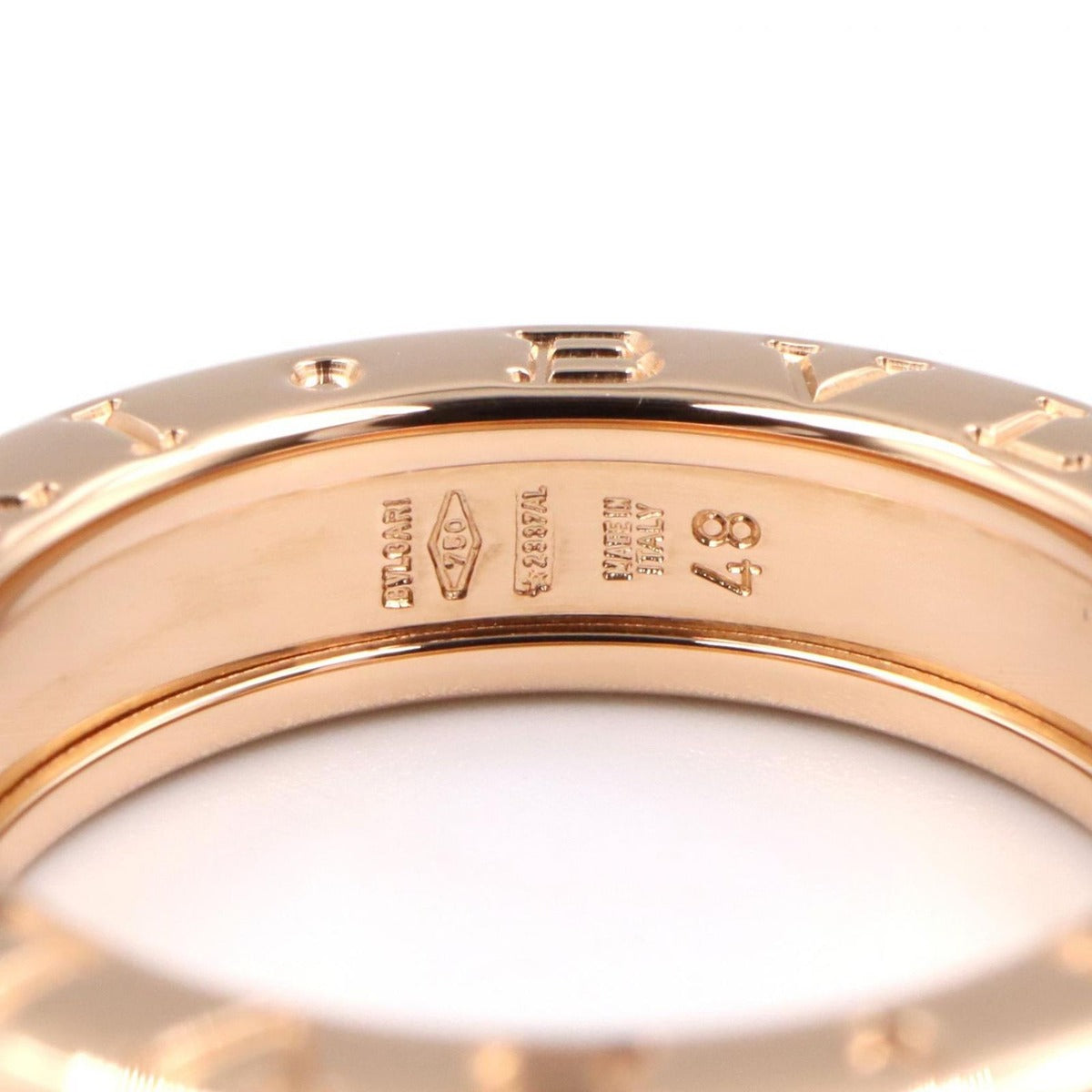 Bvlgari Ring B-zero One Band 18k Pink Gold — view 5