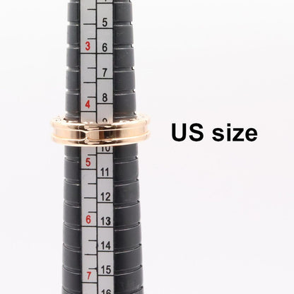 Bvlgari Ring B-zero One Band 18k Pink Gold — view 7
