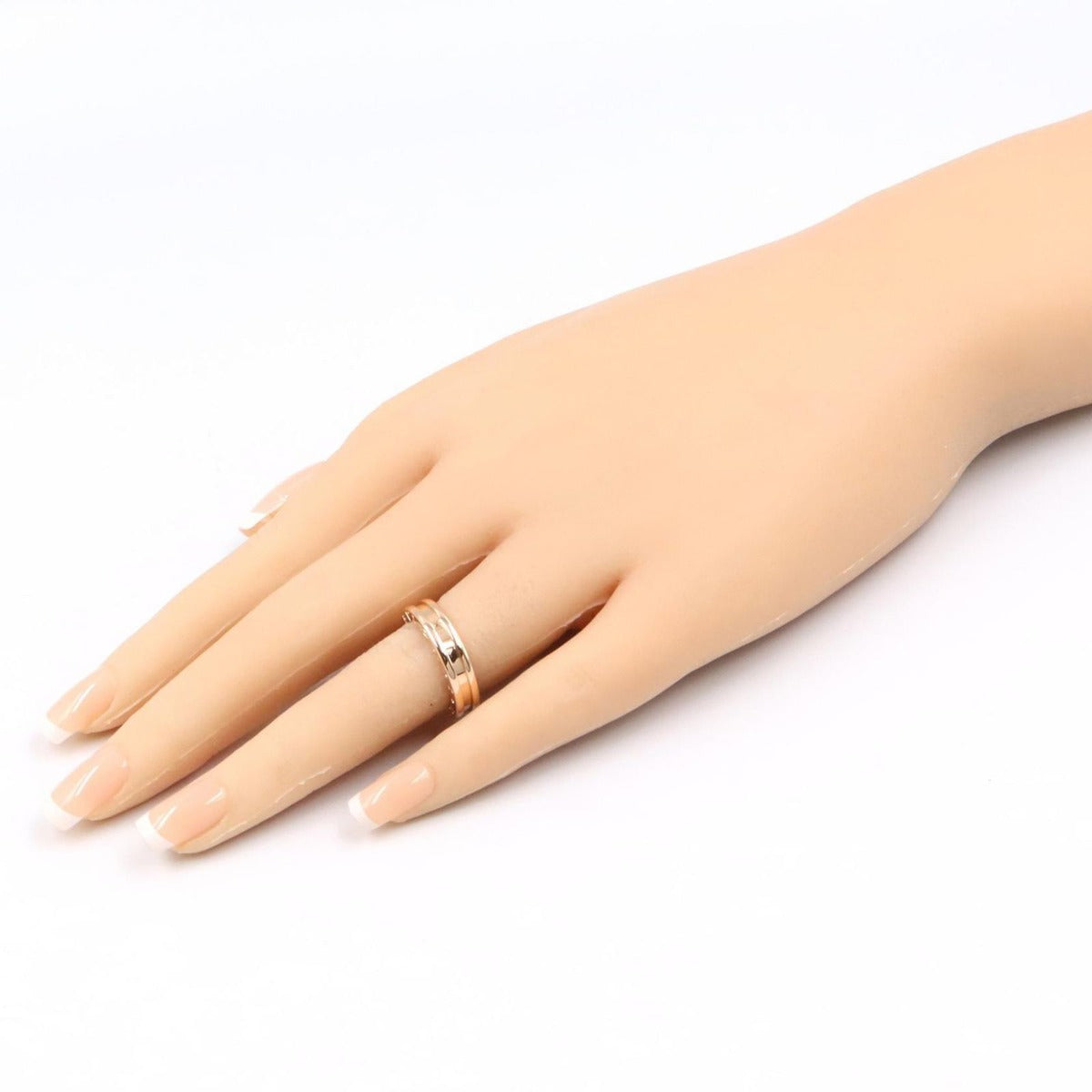 Bvlgari Ring B-zero One Band 18k Pink Gold — view 8