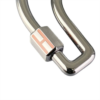 Hermes Faille A Cheval Key Ring