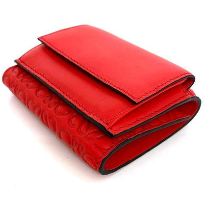 Loewe Trifold Wallet Red Anagram 107.55 S26