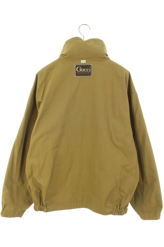 Gucci 20AW 618902 Zaeom Reversible Hooded Bomber Blouson Men's 50