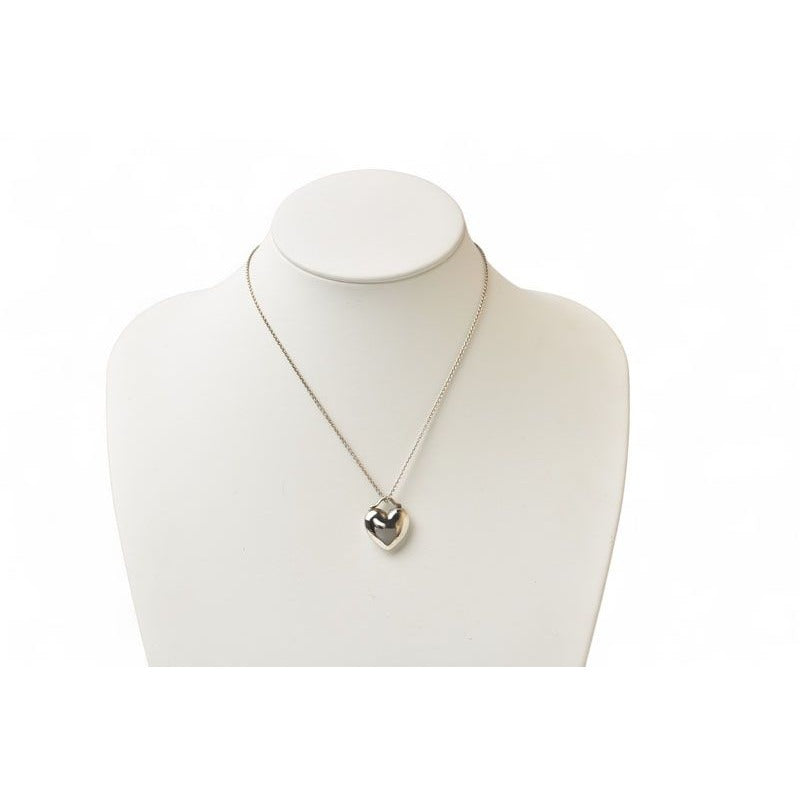 Tiffany & Co Necklace Pendant Silver Sentimental Heart — view 2