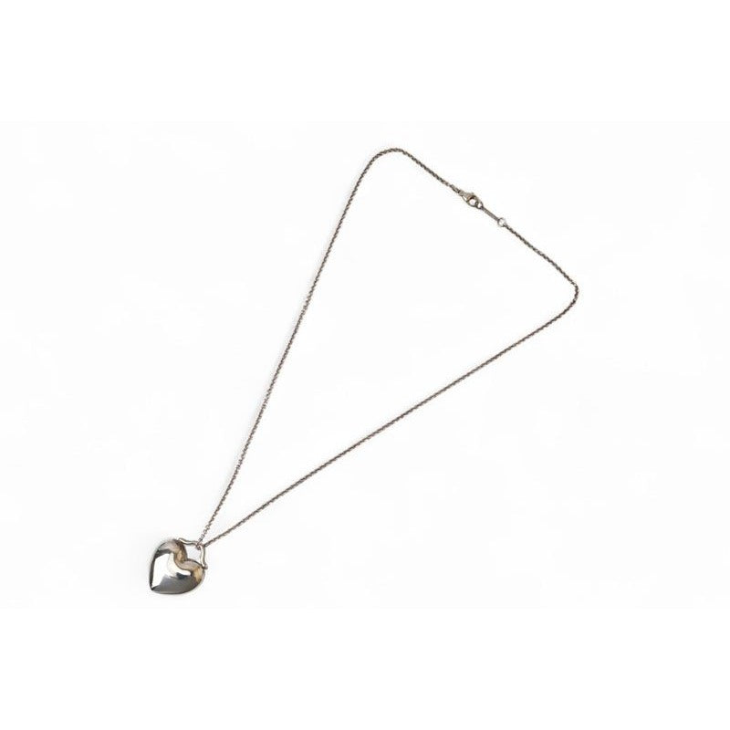 Tiffany & Co Necklace Pendant Silver Sentimental Heart — view 3