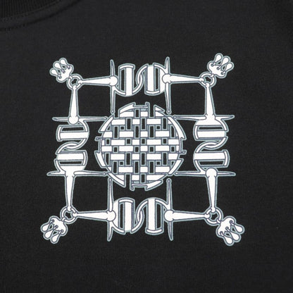 Hermes 2024ss 4h4642da 100% Cotton Short Sleeve T-shirt Black 34 Made In France