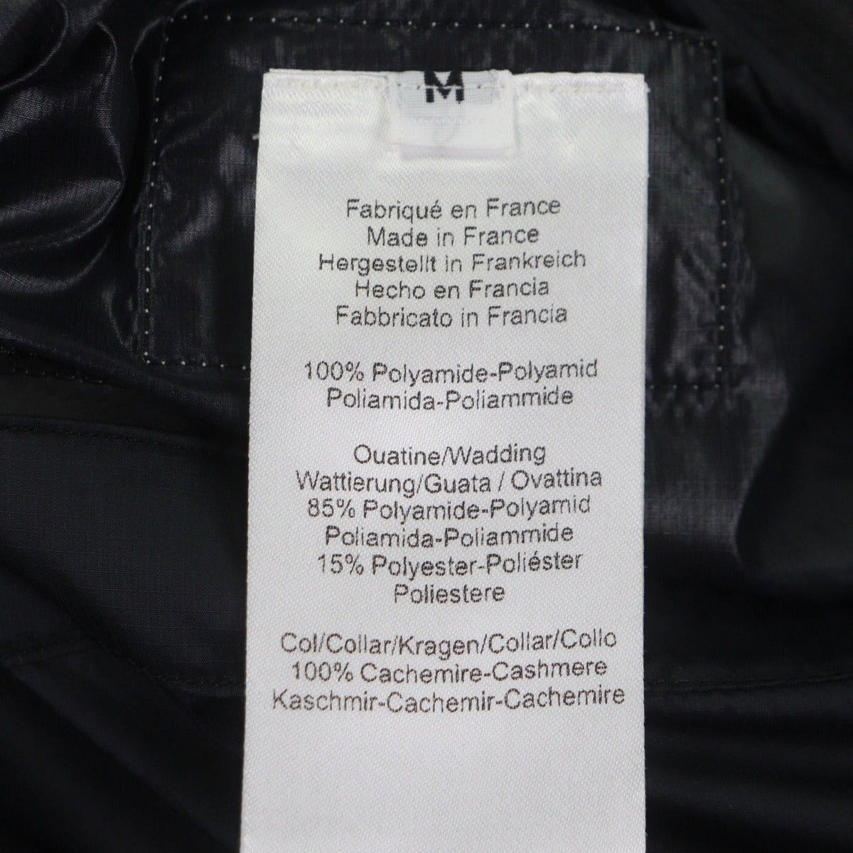 Hermes Collar Cashmere Reversible Quilted Zip Up Down Vest Black M — view 8