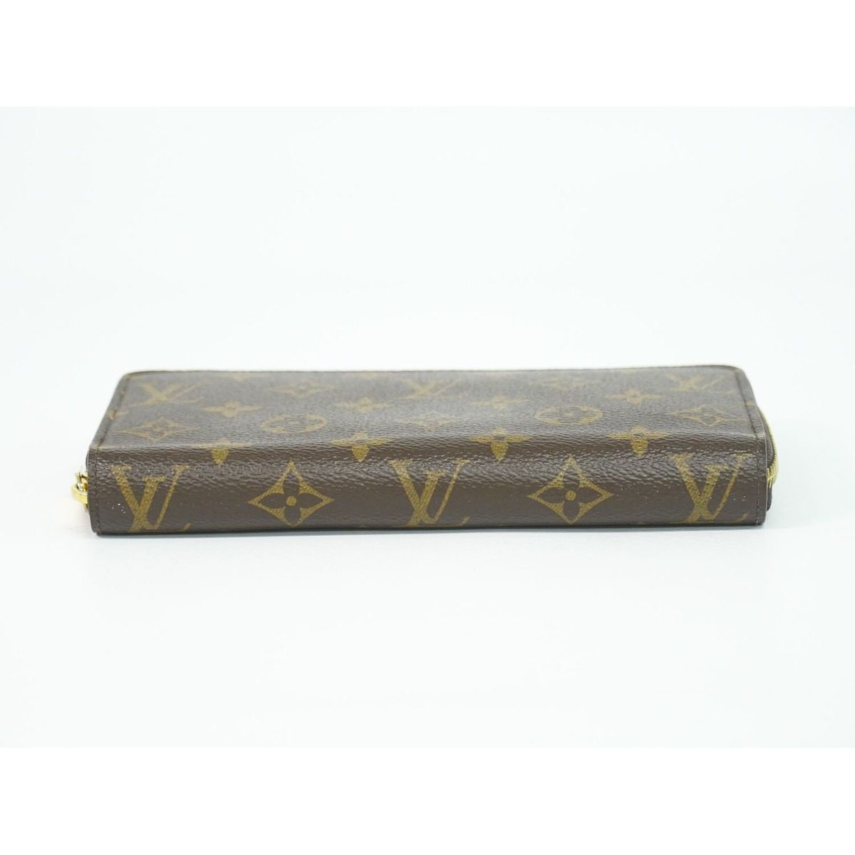 Louis Vuitton LV Zippy Wallet Monogram Zip Around Brown — view 3