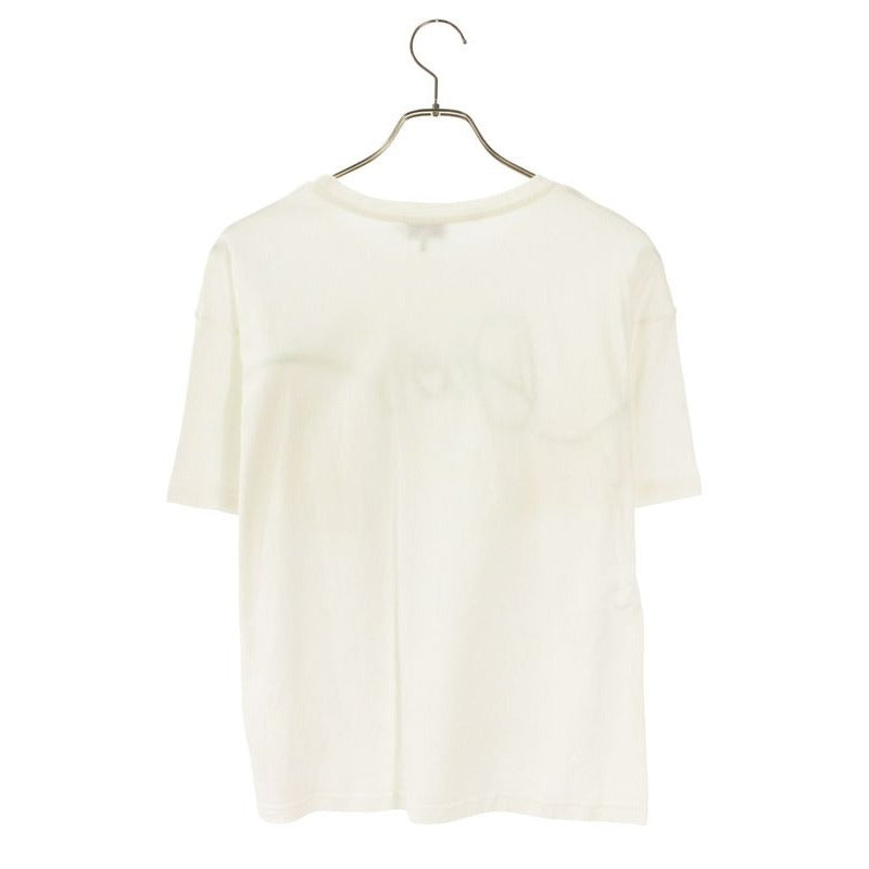 Dior 5 sbm 13 Teeo Logo Embroidery T-Shirt Women 12 — view 2