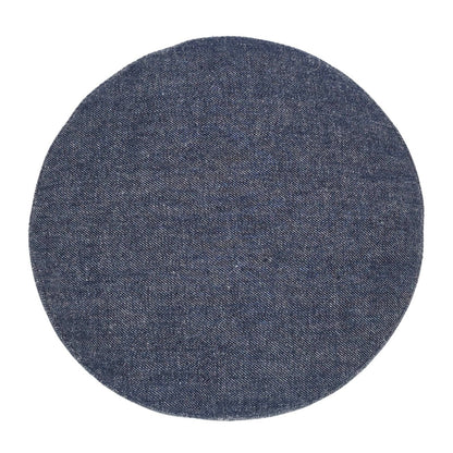 Hermes Beret Santo Honore Cap 56 Denim Button — view 3