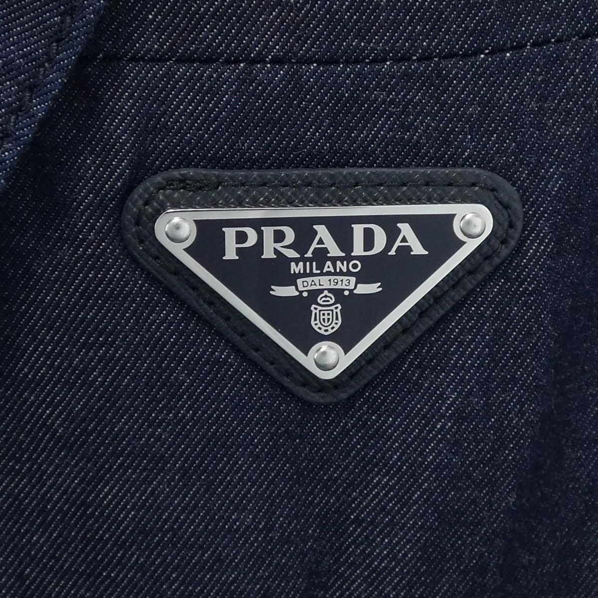 Prada Coat Navy — view 7