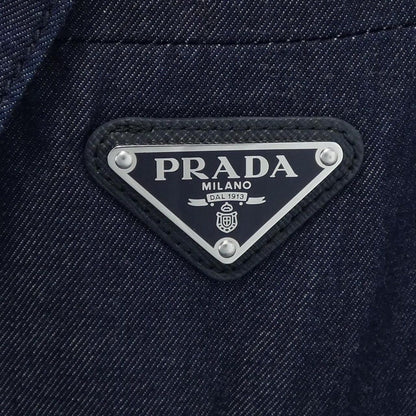 Prada Coat Navy — view 7