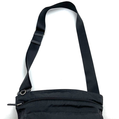 Prada Shoulder Bag Nylon Black Nylon Women Men
