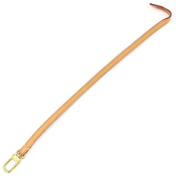 Louis Vuitton Shoulder Strap 35cm (13.78in) Nubuck Leather Beige Gold Hardware