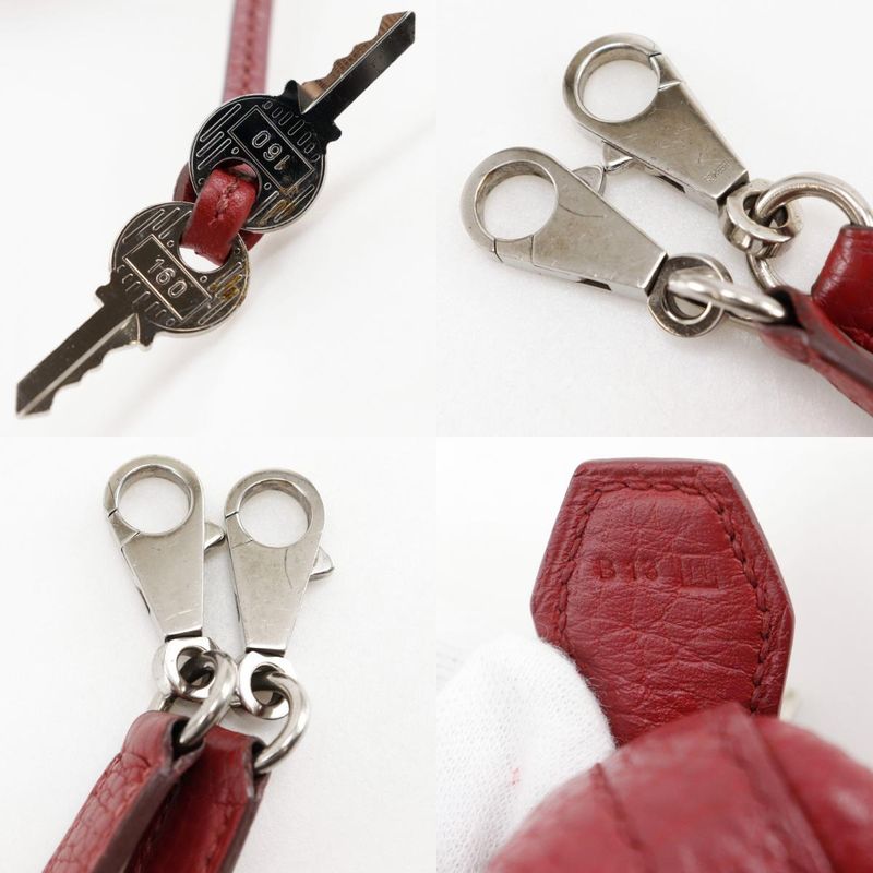 Hermes Bolide 31 2WAY Shoulder Ardennes Red/silver Hardware □N Ladies Handbag