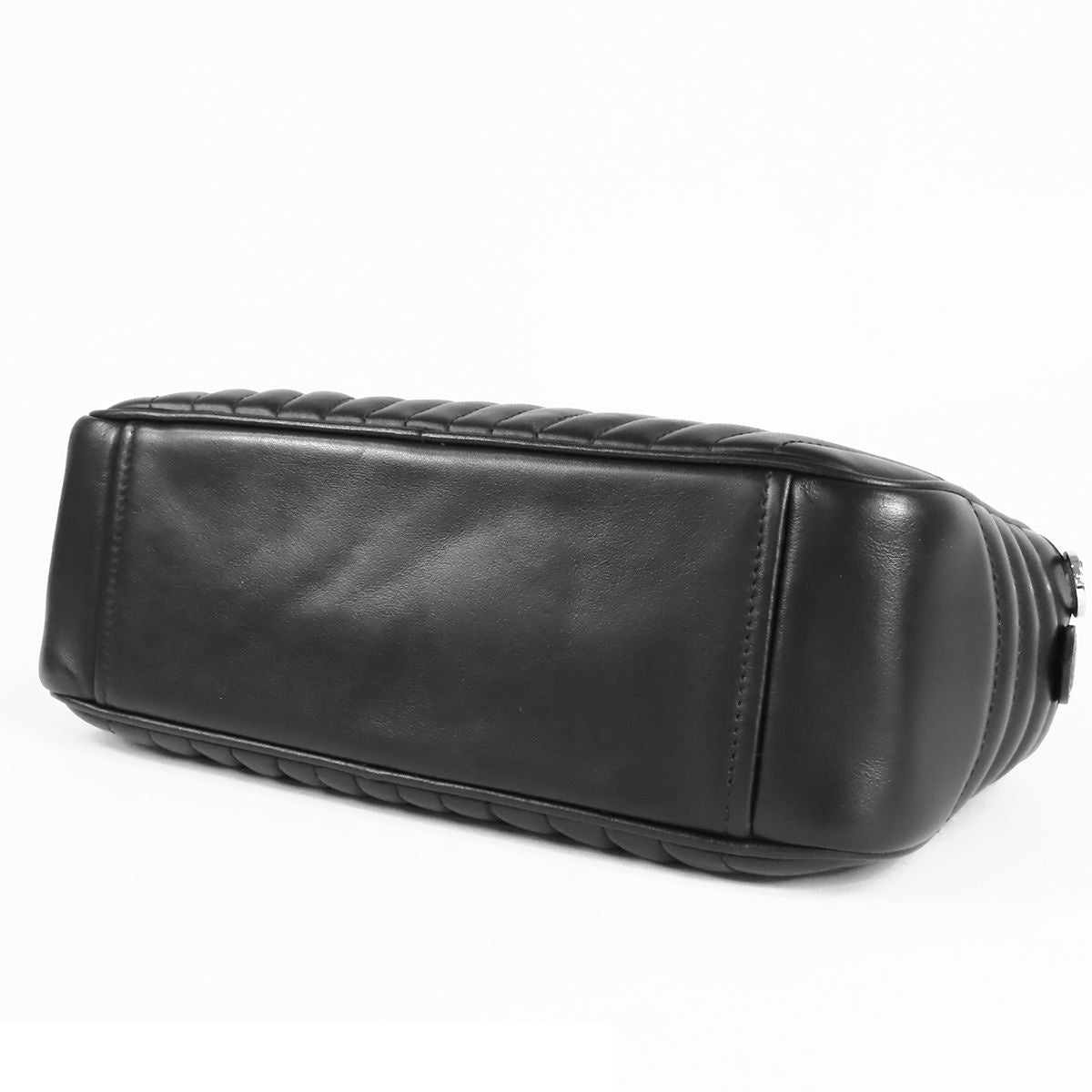 Prada Black Calfskin Diagram 2-Way Shoulder Bag — view 3