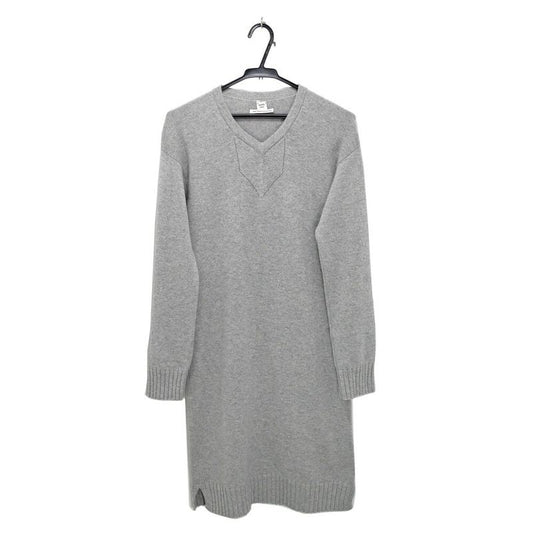 Hermes Knit Dress Gray Size 34 Cashmere Apparel