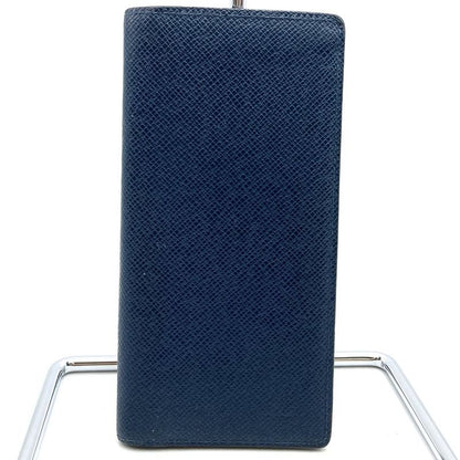 Louis Vuitton M61804 Portefeuille Alexandre Taiga Long Wallet Navy Leather